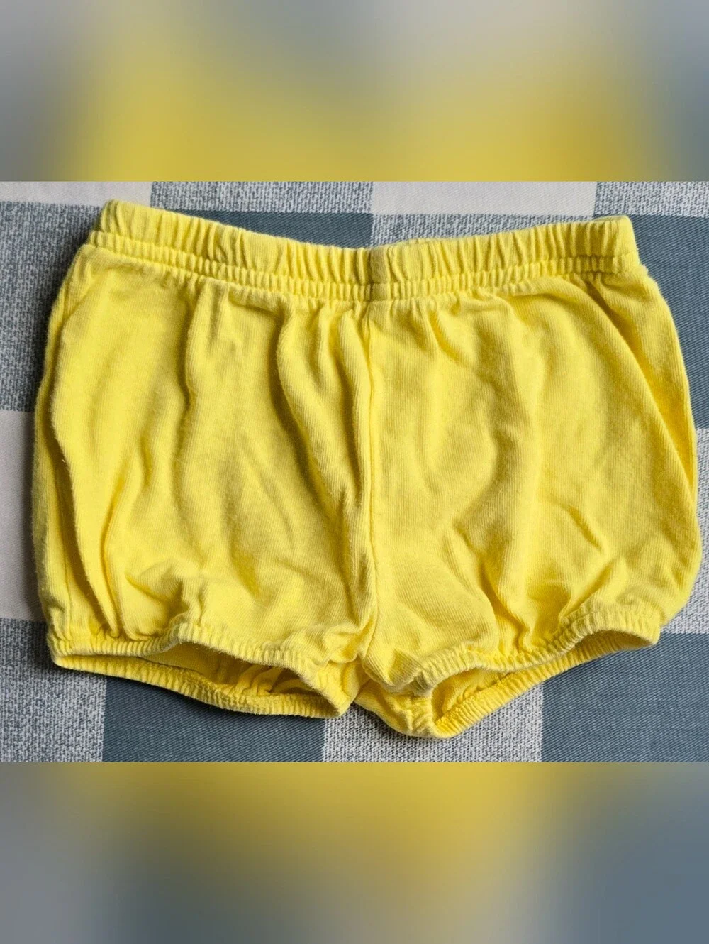 Yellow Baby Girls Diaper Cover Bloomers